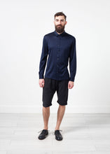 Scotland Button-Up in Navy