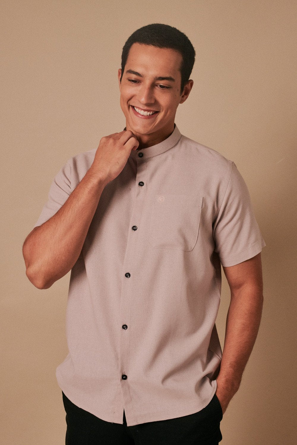 Enrique Shirt in Lavender Purple