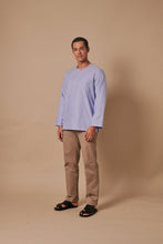 Kurta Tharique in Baby Blue