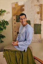 Kurta Tharique in Baby Blue